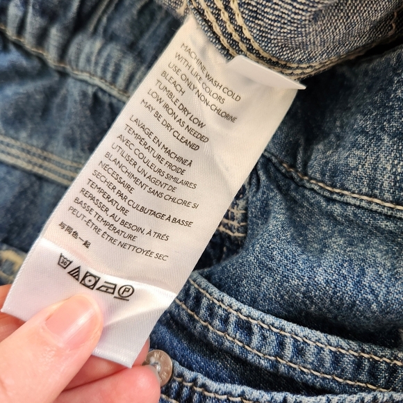 Free People Chloe Baby Barrel Jeans Medium Wash Size Small - Picture 7 of 10